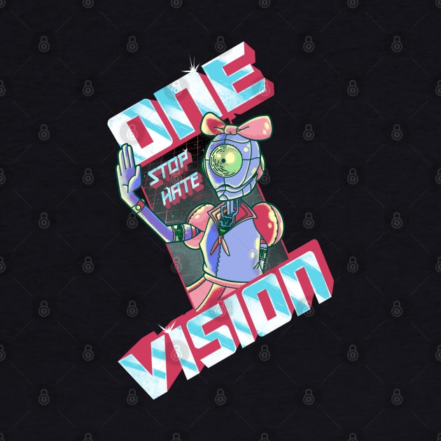 One Vision, Stop Hate: Empowering Robot by Hojyn